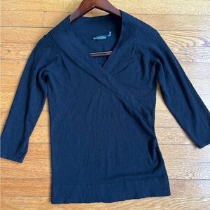 Dolce Cabo Crossover V-Neck Sweater S Wrap